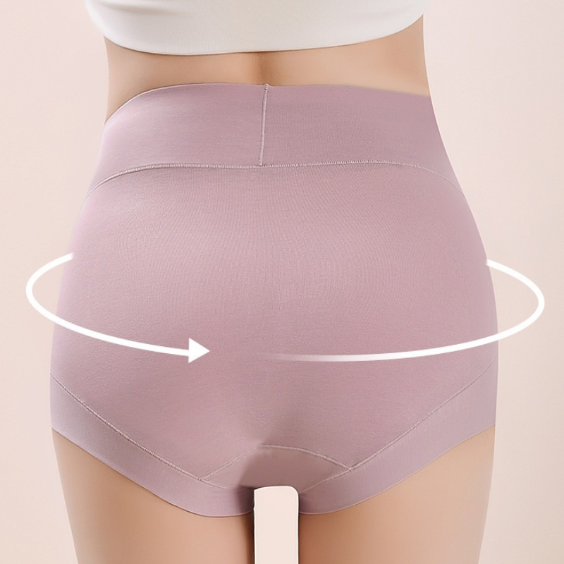 Quality Stretchy 4-Way Dynamic Breathable Combed Cotton Ladies' Briefs with Curvy-Friendly Contoured Fit for Pilates factory