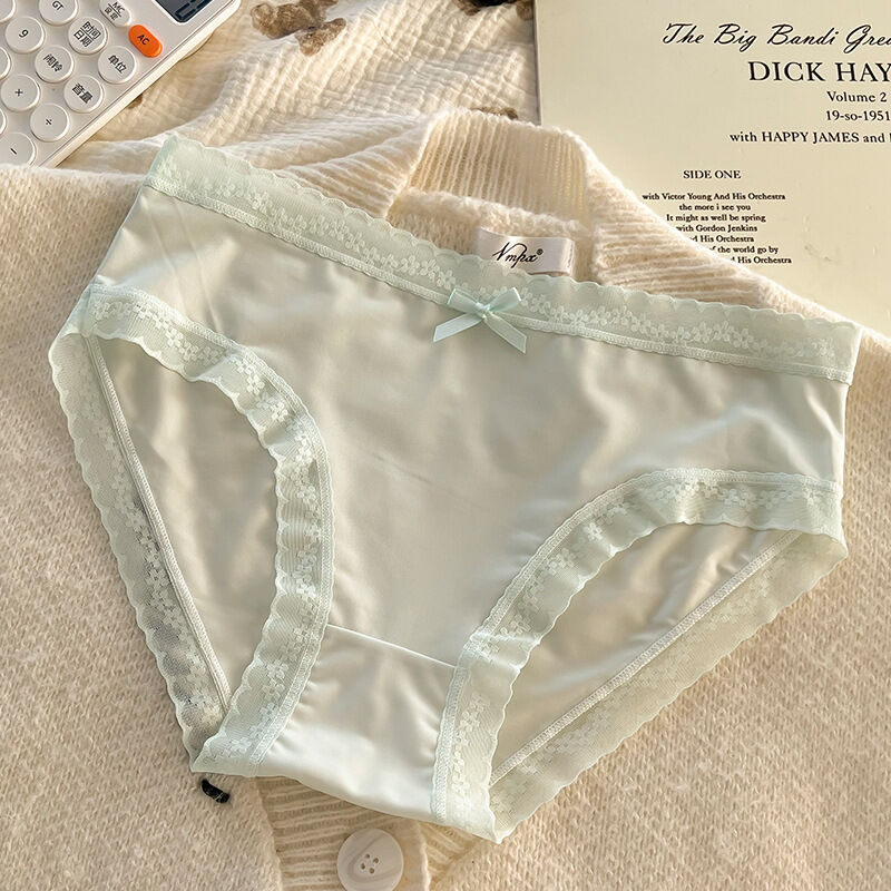 Quality Lightweight Ice-Silk Lady's Brief with Breathable Airy Weave for Versatile Multi-Scenario Home Wear factory