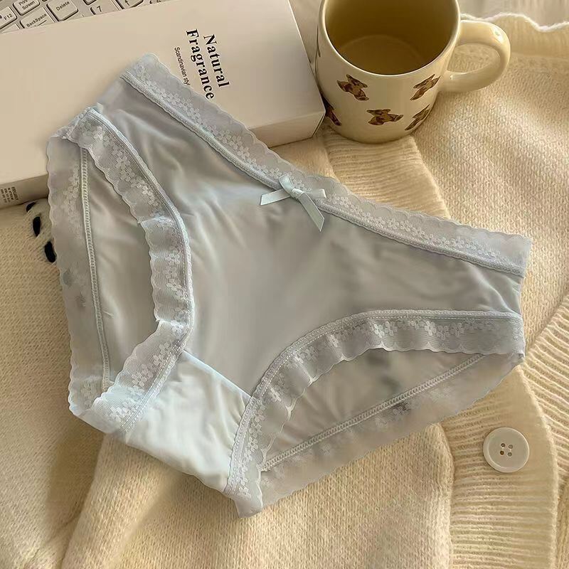 Quality Lightweight Ice-Silk Lady's Brief with Breathable Airy Weave for Versatile Multi-Scenario Home Wear factory
