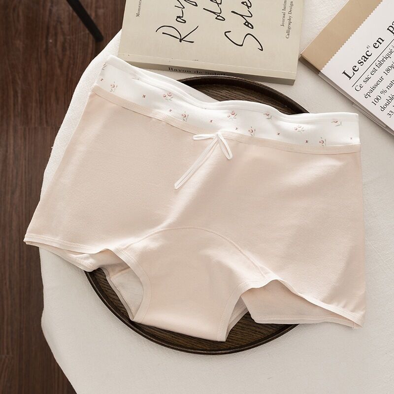 Quality Antibacterial Breathable Secure Stay-Put Fit Cotton Ladies' Briefs for Casual Loungewear factory