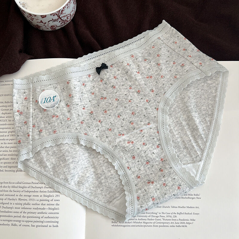 Quality Antibacterial Flattering Contoured Fit Buttery-Soft Breathable Cotton Ladies' Briefs for Home Relaxation factory