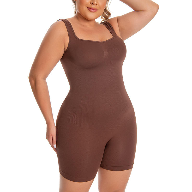 Quality Seamless Chafe-Free Pilates Bodysuit with 4-Way Stretch Nylon and Snug Body-Contouring Silhouette factory