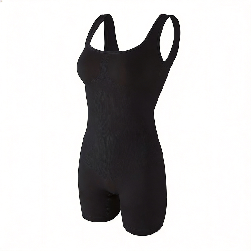 Quality Seamless Chafe-Free Pilates Bodysuit with 4-Way Stretch Nylon and Snug Body-Contouring Silhouette factory