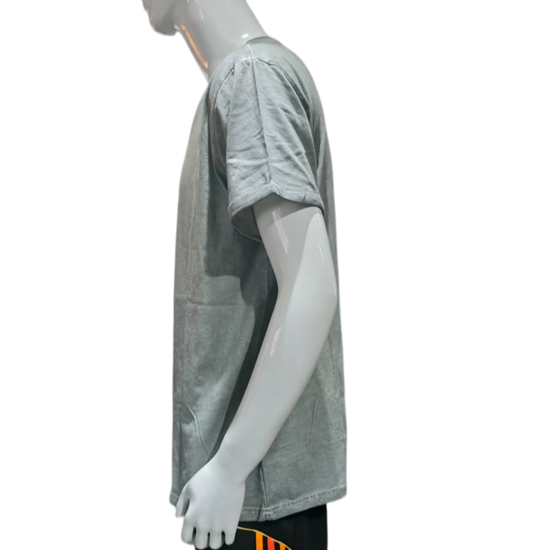 Quality Breathable Soft Smooth Men's Vintage Style Washed T-Shirt for Everyday Casual Wear factory