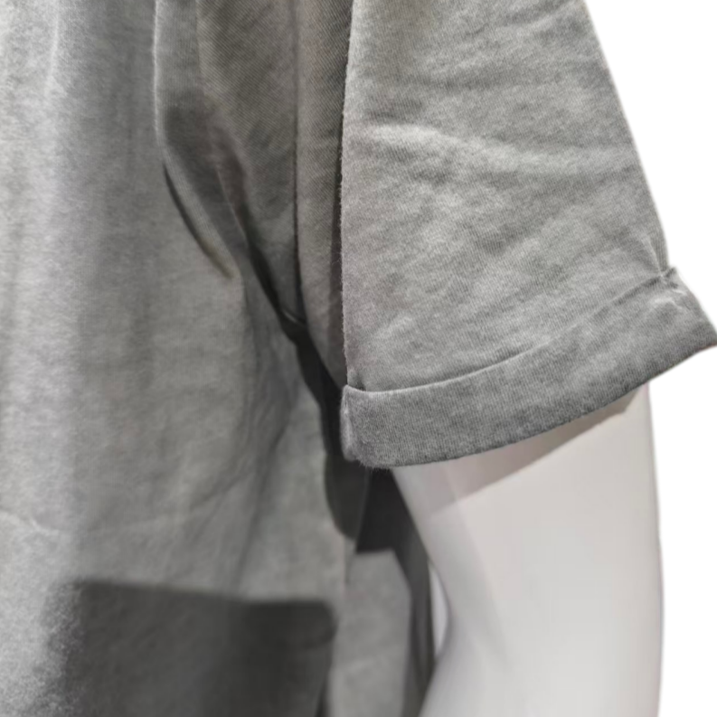 Quality Breathable Soft Smooth Men's Vintage Style Washed T-Shirt for Everyday Casual Wear factory