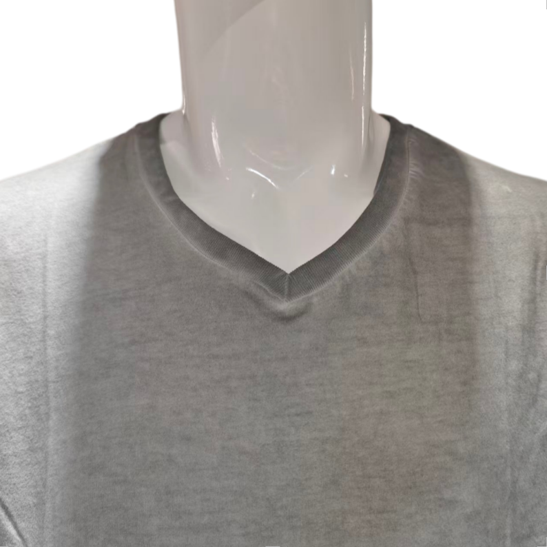Quality Breathable Soft Smooth Men's Vintage Style Washed T-Shirt for Everyday Casual Wear factory