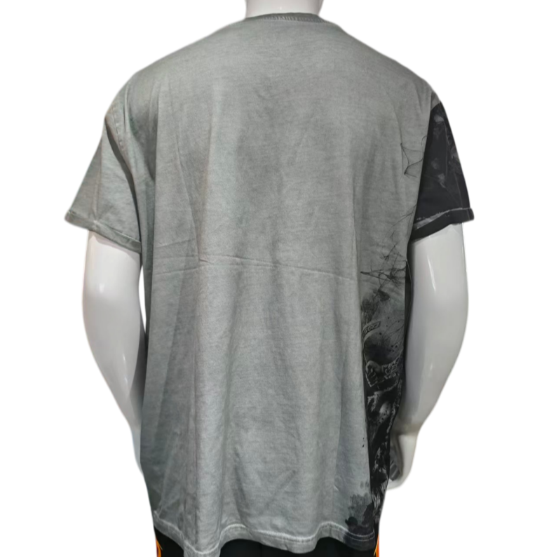 Quality Vintage Washed Lightweight 160 GSM Cotton Sport-Tailored Fit Men's T-Shirt for Workouts factory