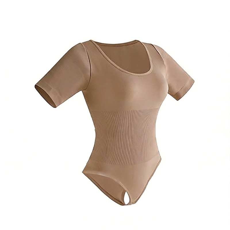Quality Premium Stretch Nylon Loungewear Bodysuit with Secure Stay-Put Fit and Moisture-Wicking Fabric factory