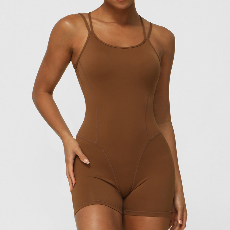 Quality Sweat-Resistant 4-Way Stretch Moisture-Wicking Fitness Bodysuit for Workout Performance factory