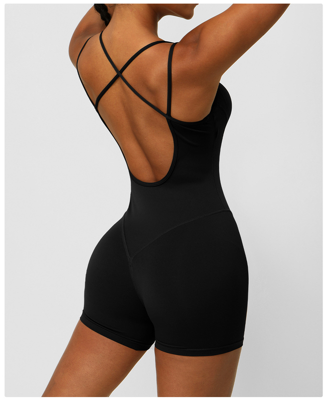 Quality Sweat-Resistant 4-Way Stretch Moisture-Wicking Fitness Bodysuit for Workout Performance factory