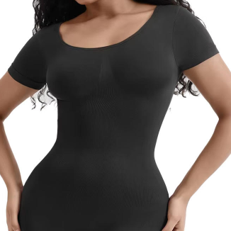 Quality Stretch Nylon Moisture-Wicking Seamless Design Contour Bodysuit for Everyday Wear factory