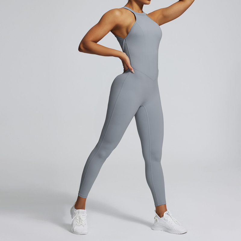 Quality Sweat-Wicking 4-Way Stretch Ecofriendly Recycled Materials Activewear Bodysuit for Gym Workouts factory