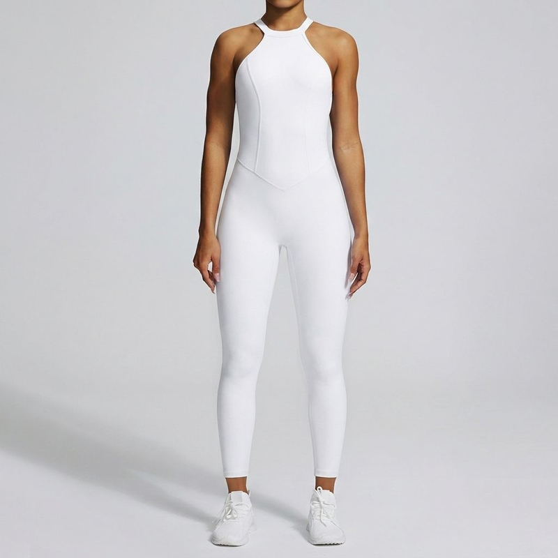 Quality Sweat-Wicking 4-Way Stretch Ecofriendly Recycled Materials Activewear Bodysuit for Gym Workouts factory