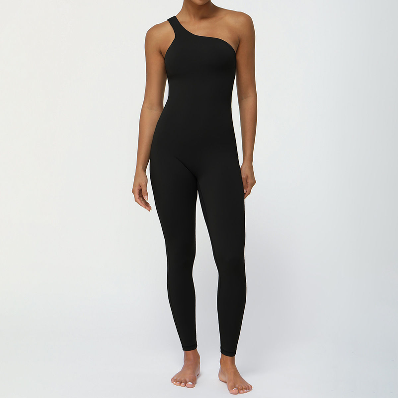 Quality Fast-Drying Cooling Stretch Nylon 4-Way Stretch Fitness Bodysuit for Group Workouts factory