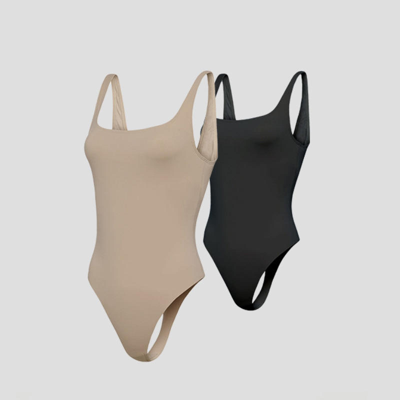 Quality Buttery Soft Stretch Nylon Activewear Bodysuit with Tailored Fitting Silhouette and Moisture-Wicking for Everyday Active Life factory