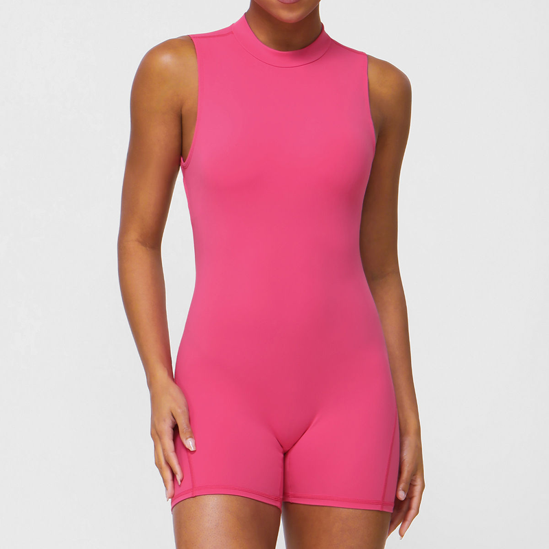 Quality 4-Way Stretch Moisture-Wicking Breathable Gym Bodysuit for Performance Workouts factory