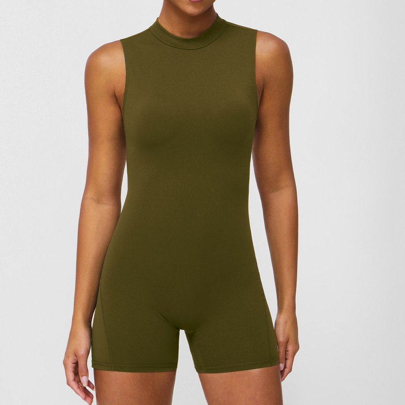 Quality 4-Way Stretch Moisture-Wicking Breathable Gym Bodysuit for Performance Workouts factory