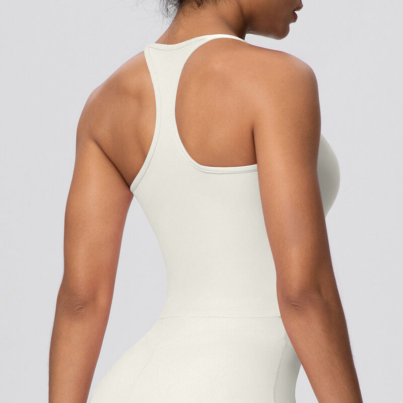 Quality Minimal Moisture-Wicking Women's Sports Top with Breathable Polyamide Fabric for Gym Workouts factory
