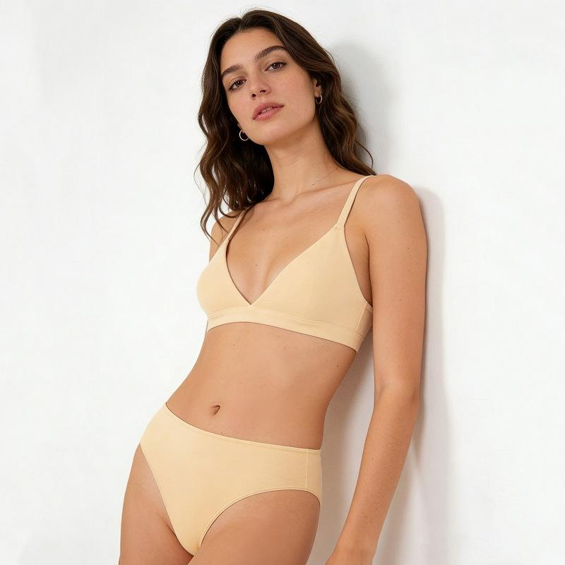 Quality Cooling Lightweight 4-Way Stretch Bra Set for All-Day Comfort and Minimalist Style factory