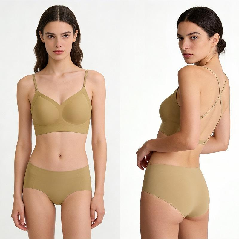 Quality Gentle Soothing Polyamide Seamless Jelly Sports Bra with Elegant Streamlined Silhouette and 360° Breathable Structure factory