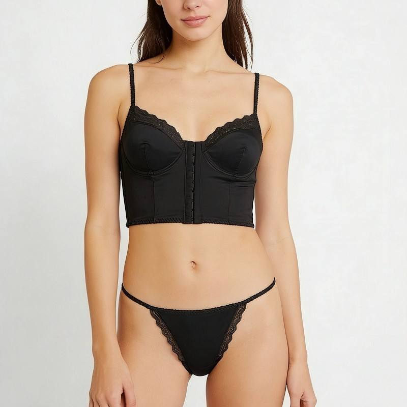 Quality Quick-Dry Breathable Sports Bodysuit Bra Set with Medium Support for Everyday Active Life factory