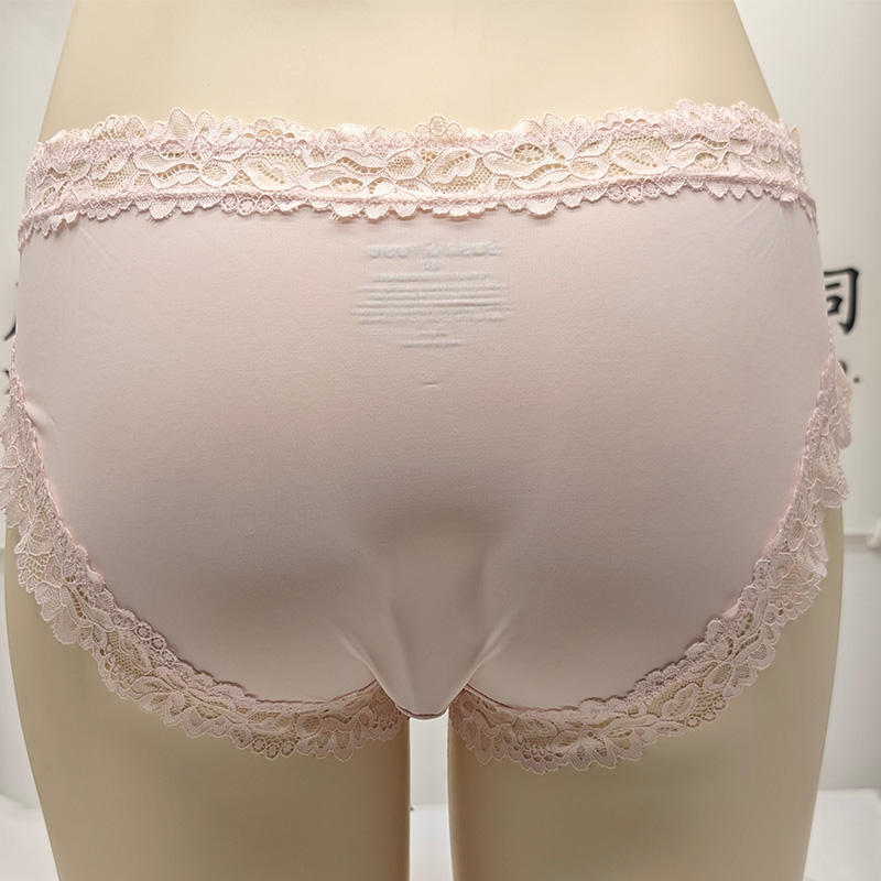 Calidad 4-Way Stretch High Breathability Delicate Lace Design Lady's Brief for Lounge and Everyday Wear fábrica