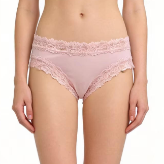 Calidad 4-Way Stretch High Breathability Delicate Lace Design Lady's Brief for Lounge and Everyday Wear fábrica