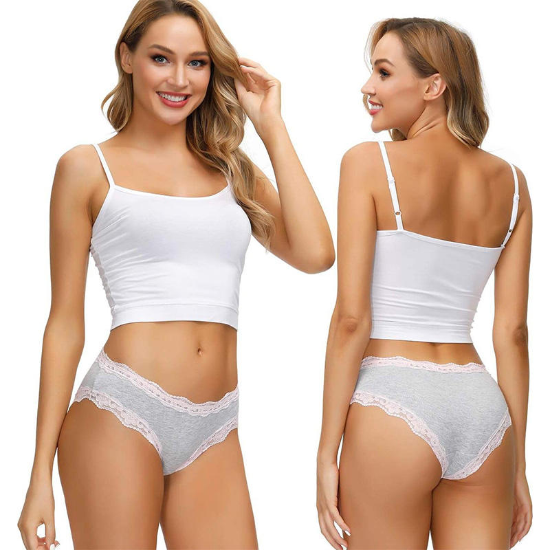 Quality Versatile Lace Cotton Breathable Lady's Brief for Multi-Scene Comfort factory