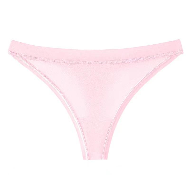 Quality 4-Way Stretch Breathable Knit Invisible No-Show Lady's Thong for Everyday Work Wear factory