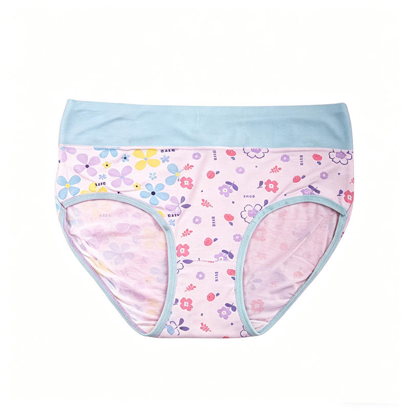 Quality Soft Tailored Fit Breathable Cotton Women's Brief with Gentle Comfort Waistband for Casual Daily Wear factory