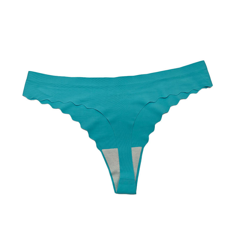 Quality Invisible No-Show Breathable Nylon Women's Thong with Contouring Support for Bikini and Yoga factory