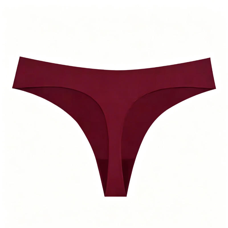Quality Quick-Dry Stretchy Nylon Women's Thong with Breathable Micro-Pore Structure for Gym Workouts factory