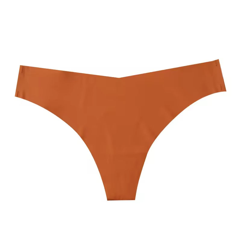 Quality Seamless Breathable Polyamide Women's Thong with Stay-Put Fit for Gym and Yoga factory