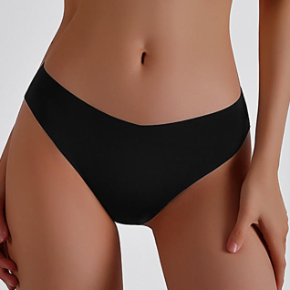 Quality Seamless Breathable Polyamide Women's Thong with Stay-Put Fit for Gym and Yoga factory