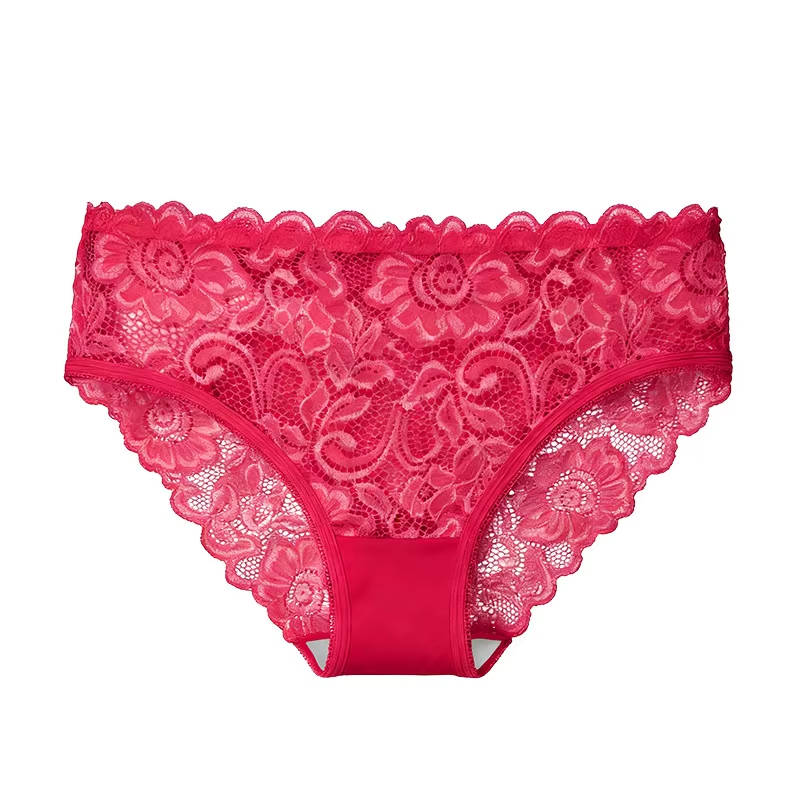Quality Flexible Lace Breathable Graceful Fit Ladies Briefs for Sleep and Lounge factory