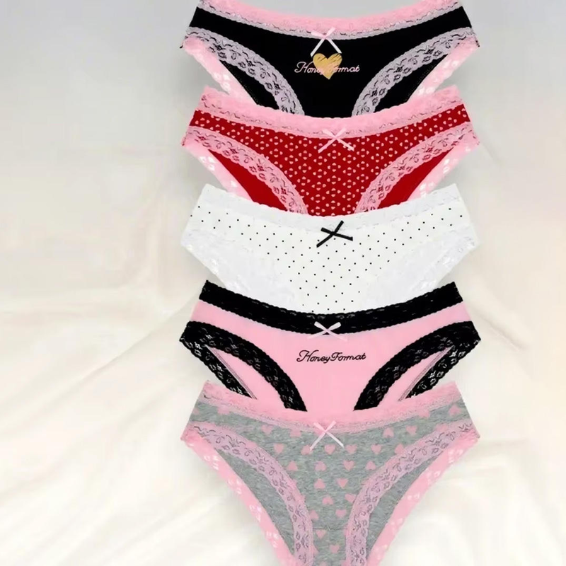 Quality Gentle Fit Breathable Print Women's Brief with Tag-Free Chafe-Free Design for Lounge and Nightwear factory