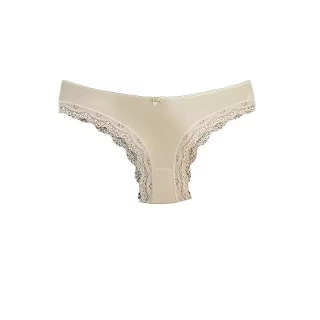Quality Breathable Lace Women's Thong with No-Show Fit and Tag-Free Chafe-Free Design for Lounge Daily Wear factory