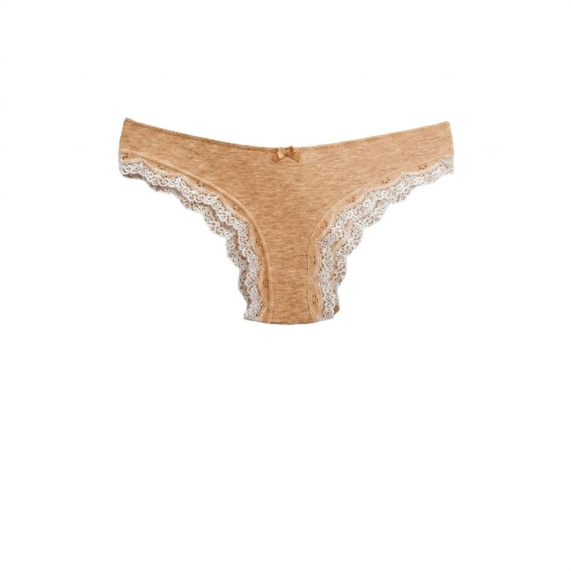 Quality Breathable Lace Women's Thong with No-Show Fit and Tag-Free Chafe-Free Design for Lounge Daily Wear factory