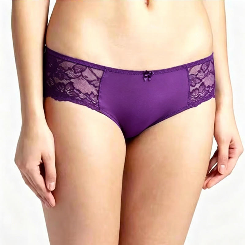 Quality Breathable Comfort Fit Seamless Plus Size Women's Briefs for Lounge at Home factory