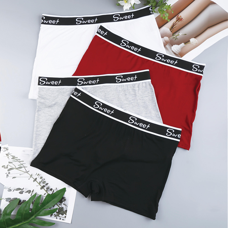 Quality Breathable Open-Knit Cotton Women's Boxer with Contoured Stay-Put Fit and Chafe-Free Flatlock Construction factory