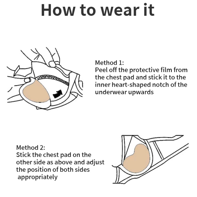 Quality Heart-Shaped Thickened Silicone Bra Insert with Ultra-Thin Seamless Edge for Invisible Chest Shaping Under Formal Wear factory