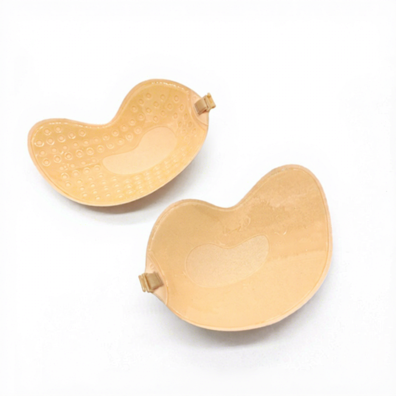 Quality Invisible Seamless Finish Breathable Waterproof Silicone Nipple Covers Bra for Wedding Wear factory