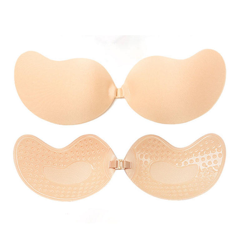Quality Invisible Seamless Finish Breathable Waterproof Silicone Nipple Covers Bra for Wedding Wear factory
