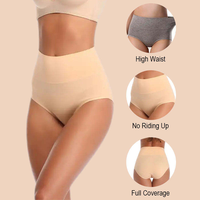 Quality Breathable Stretchy Durable Women's Cotton Briefs for Comfortable Lounge and Sleep factory