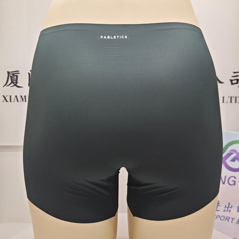 Quality Seamless Breathable Nylon Women's Boxer Briefs with High Stretch for Running and Yoga factory