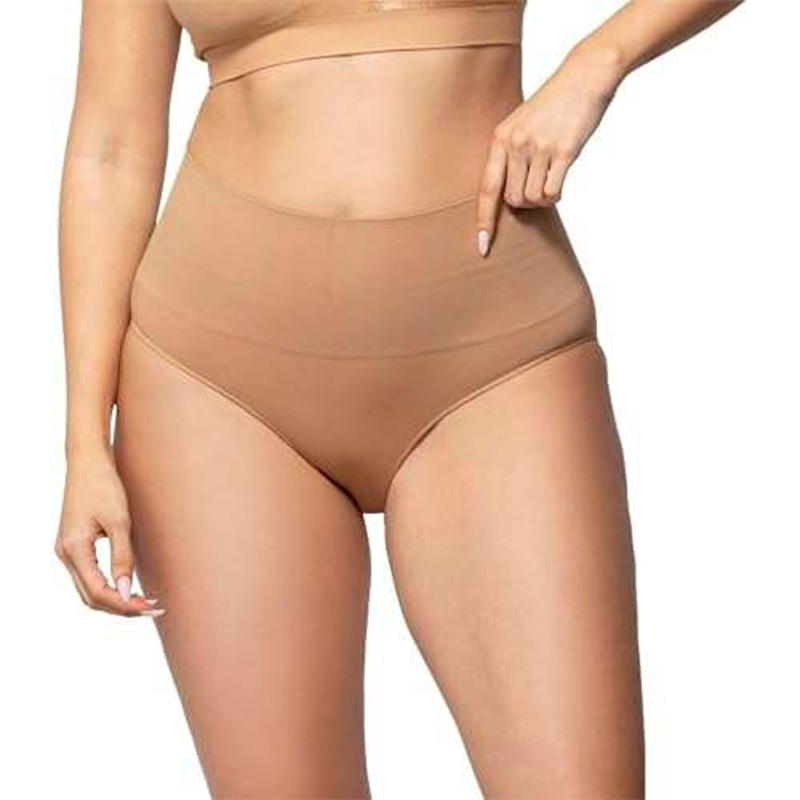 Quality Gentle Plus Size Breathable Moisture-Wicking Women's Briefs with No-Dig Waistband and Seamless No-VPL Design factory