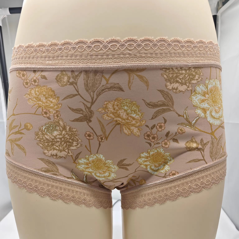 Quality Breathable Silky Smooth Tag-Free Women's Nylon Briefs for Everyday Lounge Wear factory
