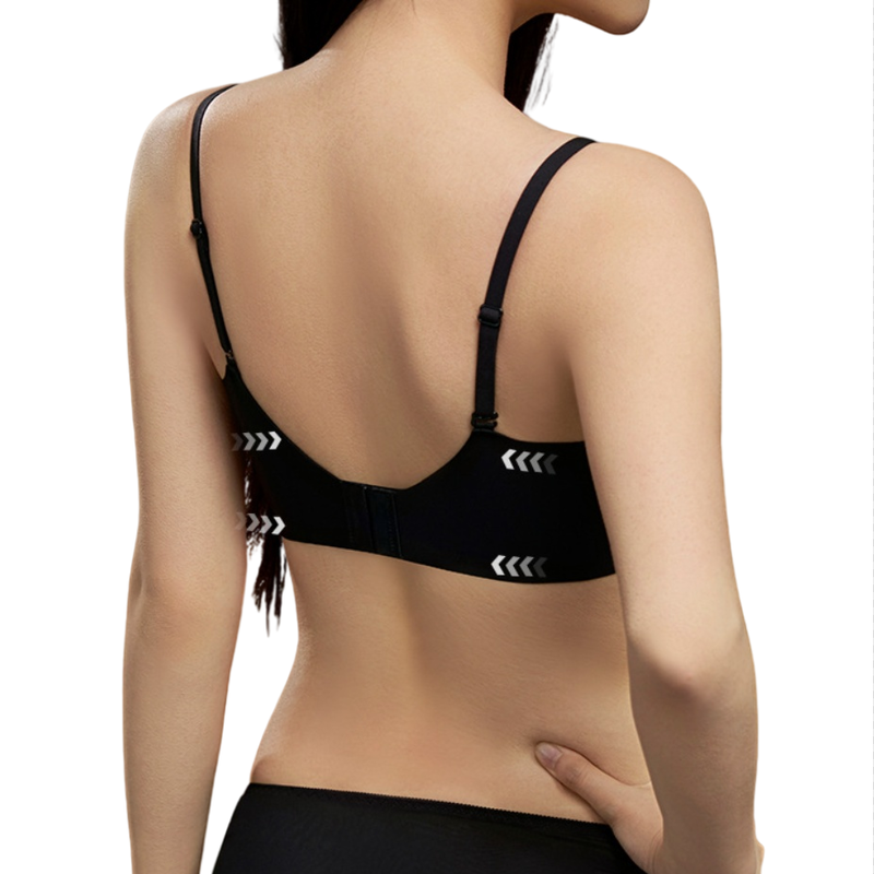 Quality Vented Lightweight Contoured Seamless Jelly Sports Bra For Women All - Day Wear factory