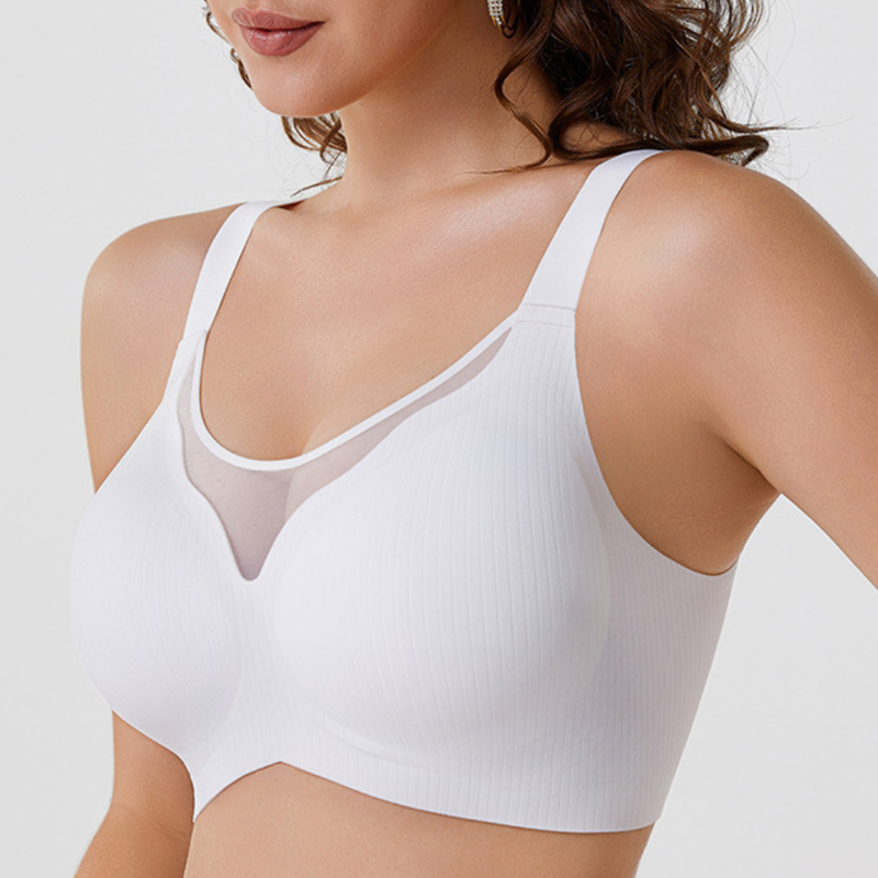 Quality Weightless Plus Size Seamless Jelly Sports Bra for Daily Commute and Office Work factory