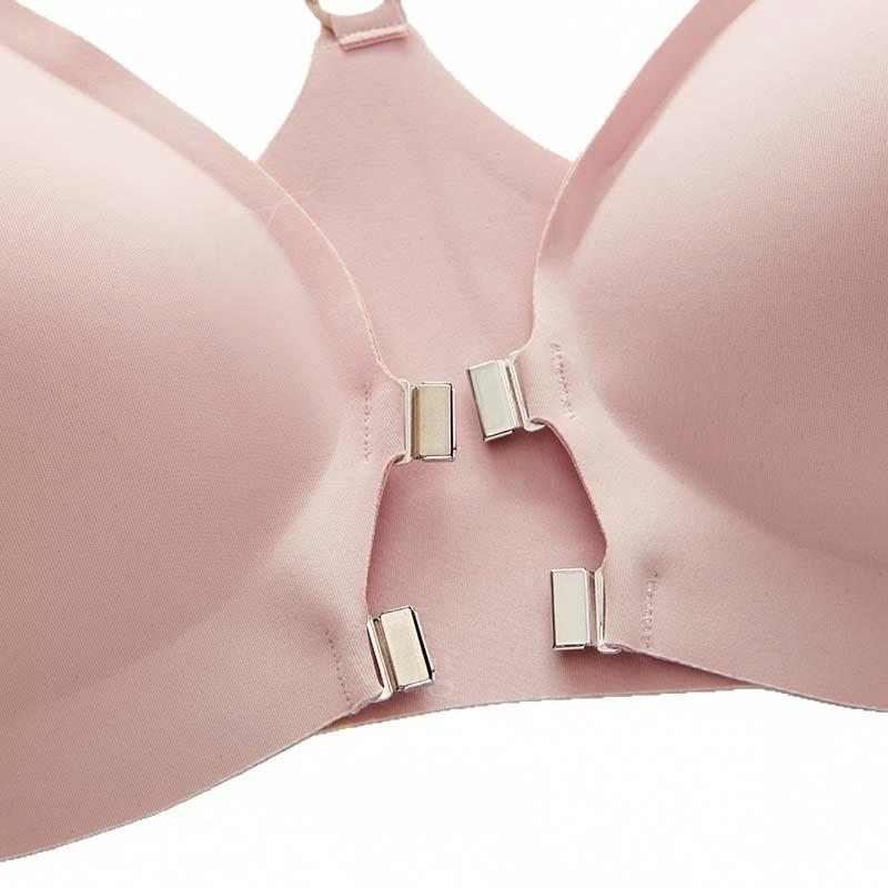 Quality Breathable Seamless Smooth Microfiber Jelly Sports Bra - Wireless Jelly Sports Bra for Walking Jogging Light Exercise factory